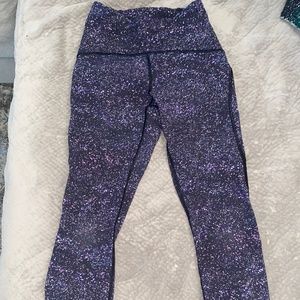 Lulu lemon galaxy leggings
